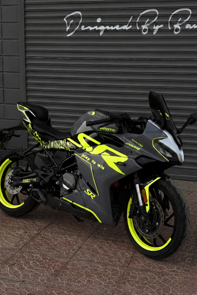 Banxtre مجموعة ملصقات تفصيلية كاملة لـ CFMOTO 250SR