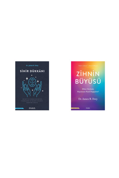 STABİL KİTAP Sihir Dükkanı - Zihnin Büyüsü James R. Doty 2'Lİ Set