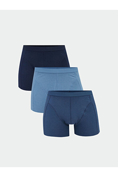 LC Waikiki MG TRENDEN Indigo Standard Fit Βαμβακερά Εύκαμπτα Ανδρικά Μποξεράκ...