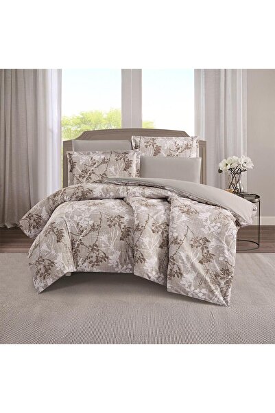 Melen طقم بيت لحاف بدون حشوة مقاس كوين 6 قطع - يناسب سرير بمقاس 200x160 - نير...