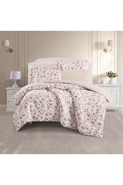 Melen Queen Size 6-Piece Duvet Cover Set (without filling) - Fits a 200x160 c...