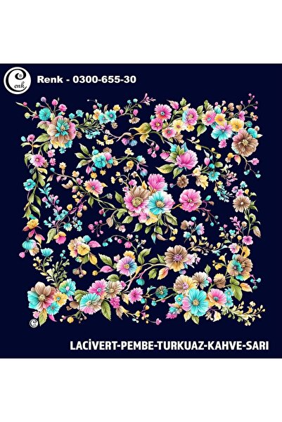 Cenk Desenli Oyalık Yazma - 0300-655