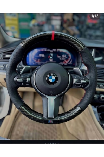 detaydireksiyon Direksiyon Kılıfı Bmw F30 M Direksiyon uyumlu Parlak Kristal ...
