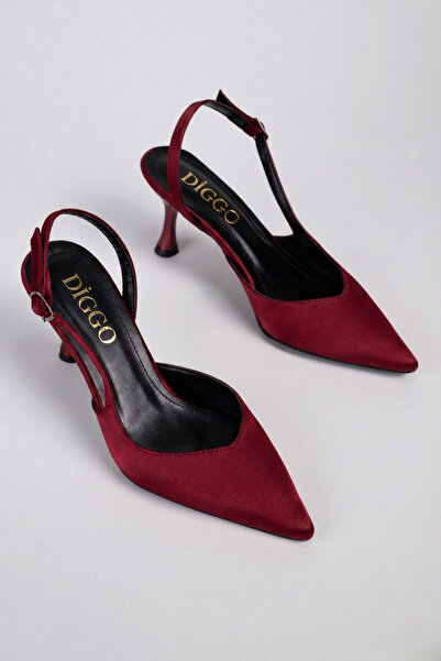 DİGGO حذاء نسائي بكعب ستيليتو ومقدمة مدببة مفتوح من الخلف من Siena
