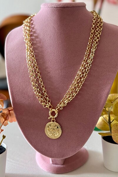 Trendy Butik قلادة دوك سليرد بوهيمية مزينة بسلسلة