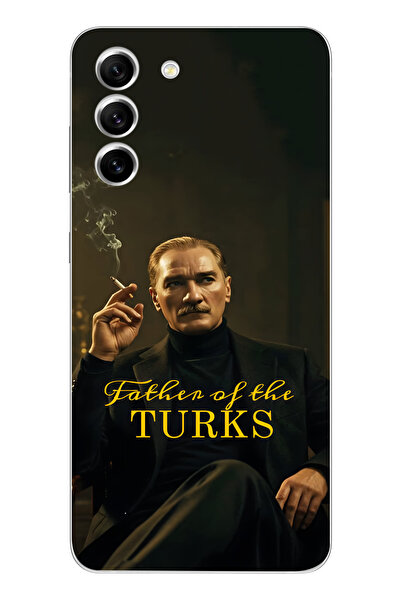 moonset Samsung Galaxy S21 Uyumlu Baskılı Yumuşak Silikon Şeffaf Telefon Kılıfı