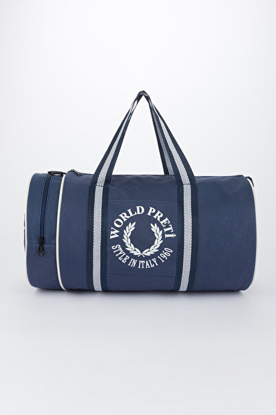 L&M LEGAS MODA Cylinder Sports Bag with Shoulder Strap Fitness Sp