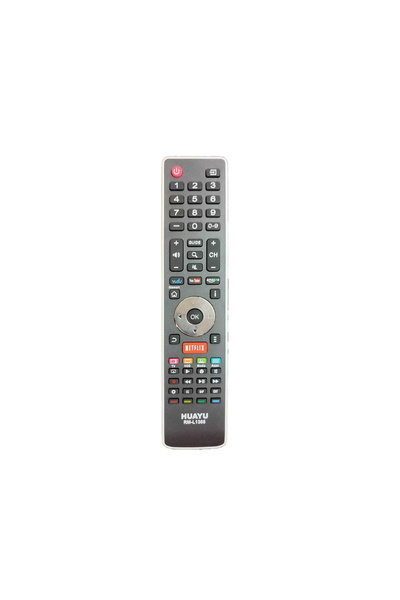 HUAYU Telecomandă Hisense Smart TV RM-L1365plus cu navigatie metalica - Netfl...