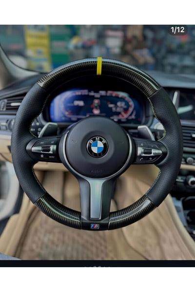 detaydireksiyon Direksiyon Kılıfı Bmw F30 M Direksiyon uyumlu Parlak Kristal ...