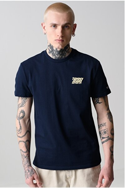 Tommy Jeans Ανδρικό T-shirt με λογότυπο στην πλάτη DM0DM21864