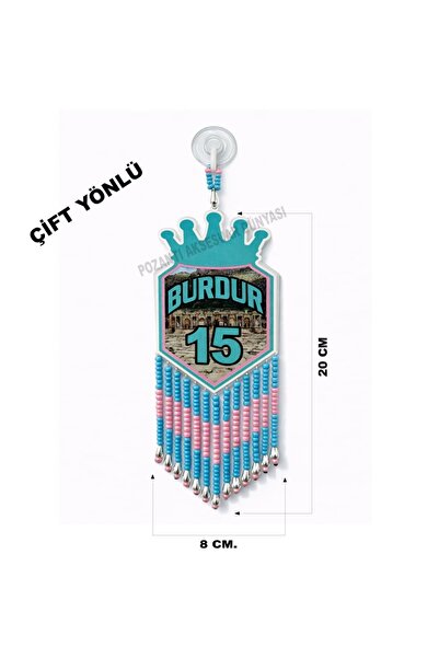 pozantiaksesuardunyasi زينة مرآة السيارة مصنوعة من البليكسي جلاس المزخرف بالخ...