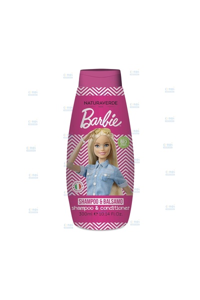 Naturaverde BARBIE ΠΑΙΔΙΚΟ ΣΑΜΠΟΥΑΝ & ΜΑΛΑΚΤΙΚΗ 300ML