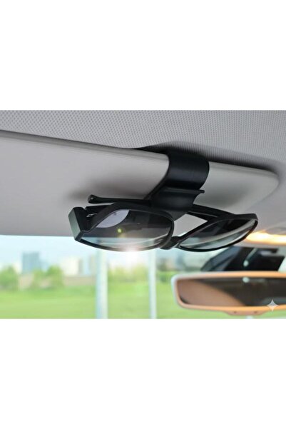 DERYA3D Maker shop Araç İçi Güneş Gözlüğü Tutucu Klips - Siperlik Üstü Gözlük...
