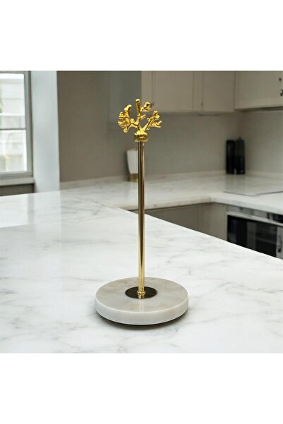 Şahane Μαρμάρινη θήκη για πετσέτες σε ρολό TKEBT Gold