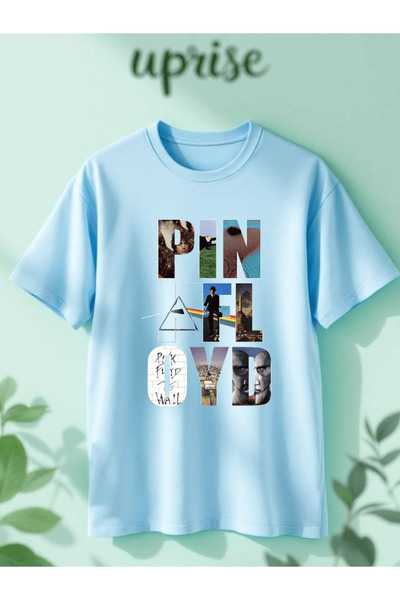 Vordevia Pink Floyd Printed Cotton Oversize T-Shirt