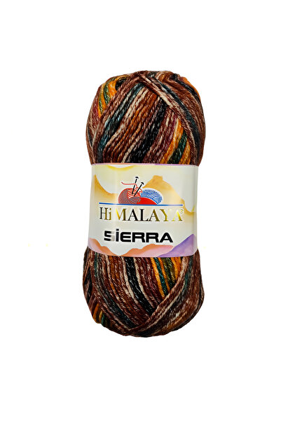 Himalaya Sierra Ebruli Cotton Örgü İpliği 100 gr