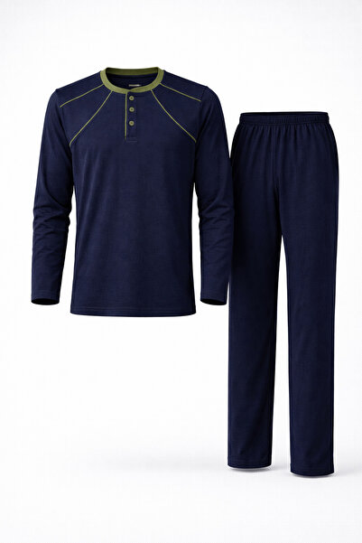 Mutlu City Men's Interlock Comfortable Fit Zero Collar High Quality Cotton Pa...