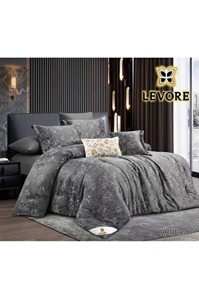 Levore Livory 4-piece single bed set, suitable for a 120x200 cm bed, Jacquard...