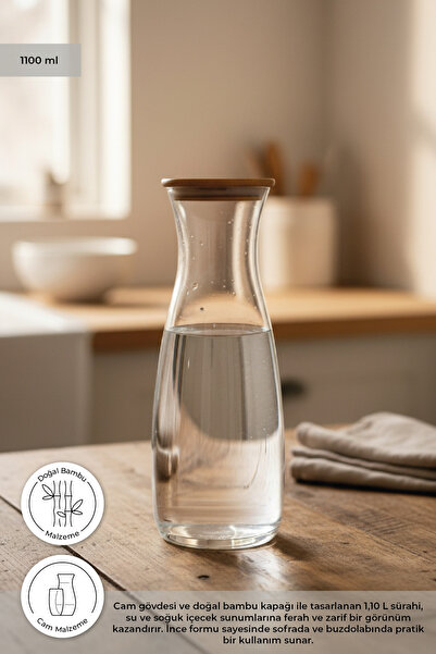 Bambum Orion - Cam Sürahi