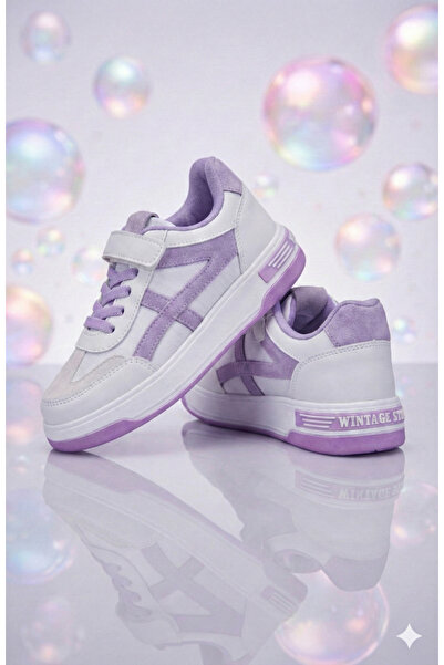 ORELİON Pantofi sport premium pentru copii, cu velcro și șireturi, talpă ușoa...