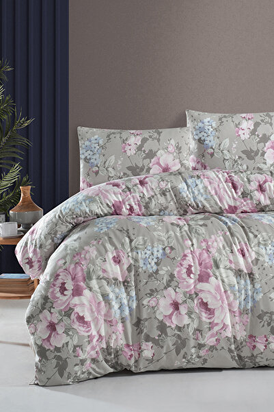 First Choice Davida %100 Pamuk Çift Kişilik Nevresim Takımı - Lastikli Çarşaf