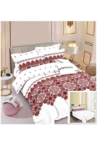 OEM Lenjerie de pat,bumbac finet 6 piese cearceaf pilota 200x230 cearceaf pat...