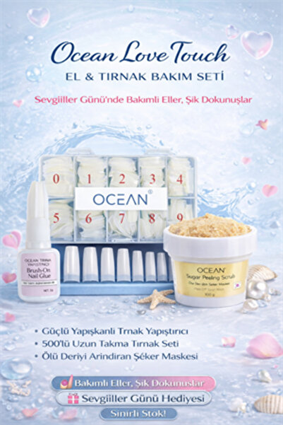 Trade Bazaar مجموعة العناية باليدين والأظافر من أوشن لوف تاتش لعيد الحب - عنا...