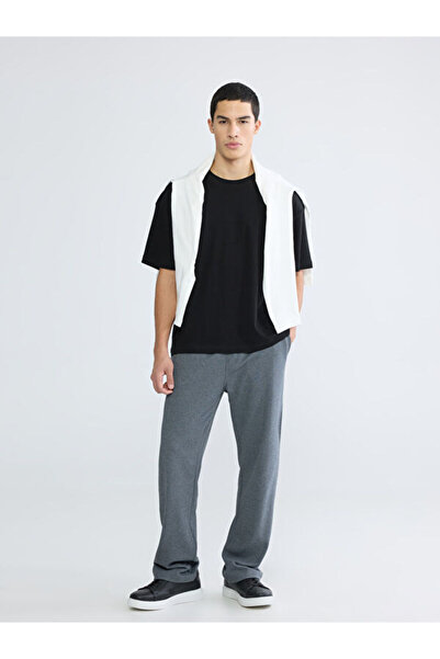 LC Waikiki Standardfit Men's Textured Pants from Uzg Store for Style Enthusiasts