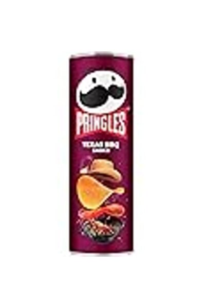 Pringles علبة رقائق بطاطس بنكهة صلصة تكساس باربيكيو - 200 غرام