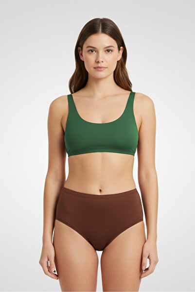 RENE ROFE Essentials By Women 5 Pieces Solid Hi-Waist Thong Panties, Multicolor