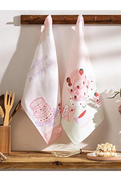 LC Waikiki Mixed Patterned Drying Cloth 2-Pack (S6)