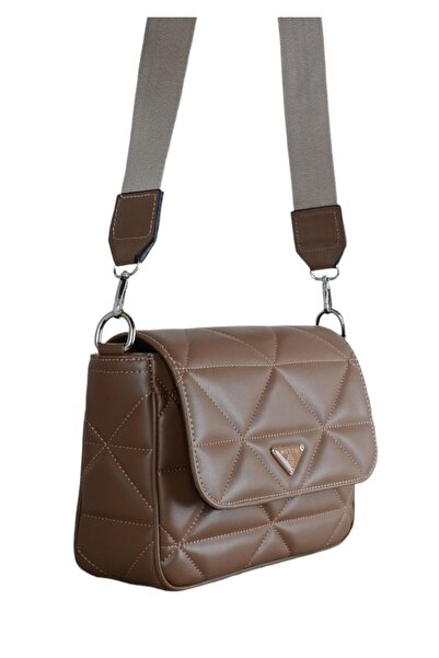 Senna Collection Wonderful Cross-Body Bag with Quilted Pattern
