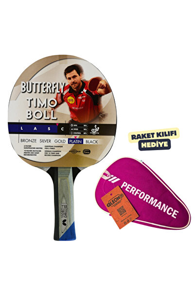 BUTTERFLY مضرب تيمو بول بلاتينيوم لتنس الطاولة معتمد من الاتحاد الدولي لتنس ا...