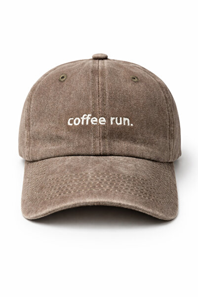 CAP BROS Coffee Run. Embroidered Vintage Cap Hat
