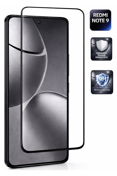 Tech&bello accessories واقي شاشة سيراميك متوافق مع Redmi Note 9، مقاوم للخدوش...