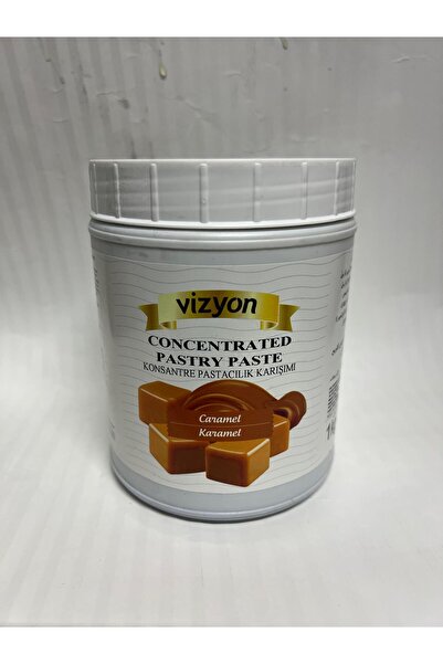 VİZYON Karamel Meyve Özü 1 Kg - Pasta ve Tatlı Sosu