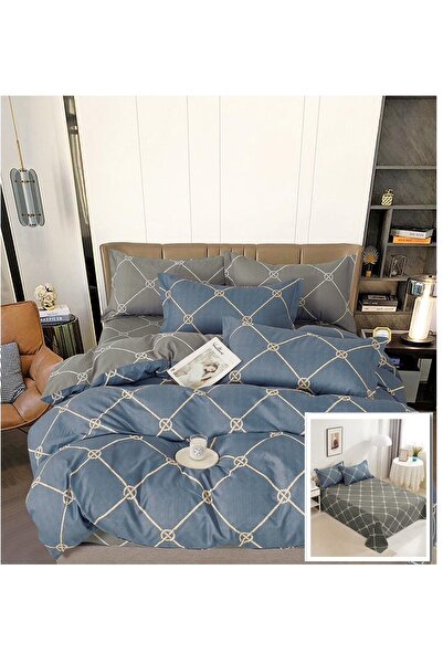 OEM Bed linen, fine cotton 6 pieces, duvet cover 200x230, bed sheet 240x250