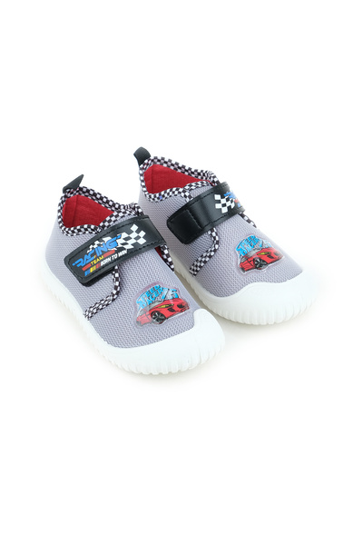 GEZER Summer Linen Boys' Velcro Adjustable Shoes