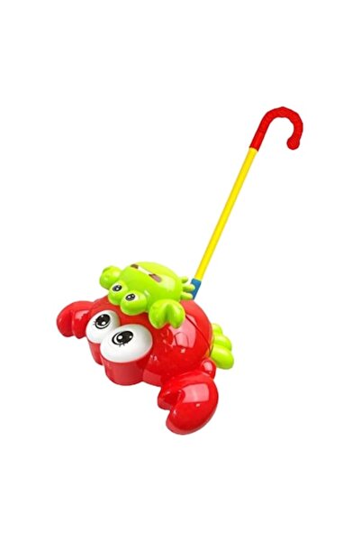 Toy Toy Toy Jucărie crab de împins cu elemente mobile și sunete
