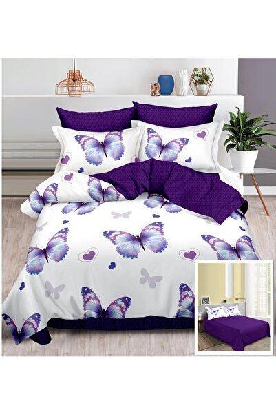 OEM Bed linen, fine cotton 6 pieces, duvet cover 200x230, bed sheet 240x250
