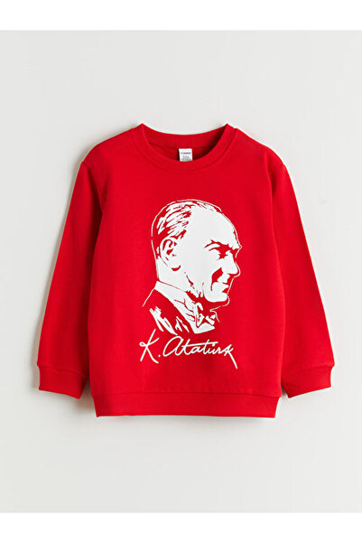 LC Waikiki Zero Roba Yaka Ataturk Printed Boy Sweatshirt from Uzg Store to St...