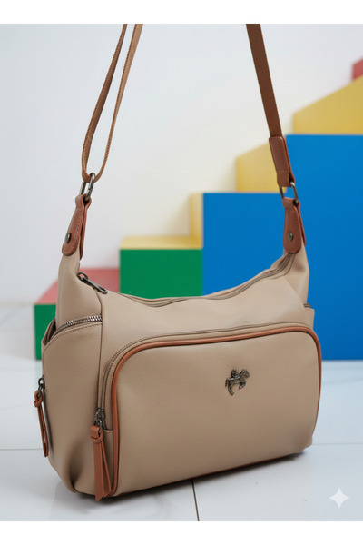 Çanta Trend Miami Polo Club Women's Satin Fabric Cross Shoulder Messenger Bag