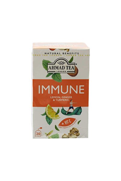 Ahmad Tea شاي الليمون والزنجبيل والكركم