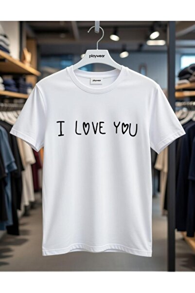 playwear PLAY WEAR Unisex Μπλουζάκι με στάμπα με λαιμόκοψη Crew Neck, με την ...