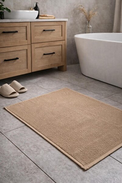 TEXTİLES MAGİC LAMP Pamuklu Banyo Ayak Havlusu - Emici ve Yumuşak Dokulu 50 x...