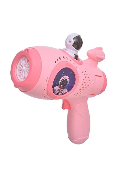 Toy Pistol electric pentru bule de săpun - Bule tip pistol spațial, Roz