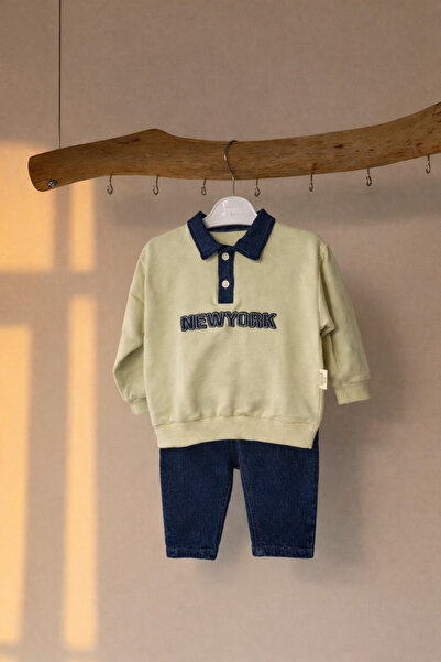 ASİLA Baby Boy Top and Bottom 2-Piece Set