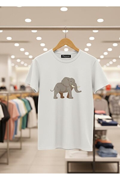 playwear PLAY WEAR Unisex Μπλουζάκι με στάμπα, χαλαρή εφαρμογή, μεγάλο μέγεθο...