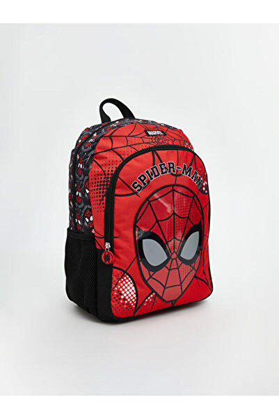 LC Waikiki Rucsac pentru băieți cu imprimeu Spiderman, colecția Shining Choic...
