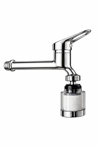 MUSLUQ صنبور حوض متحرك بزاوية 369 درجة مضاد للتكلس، صنبور طويل من الكروم، قاب...